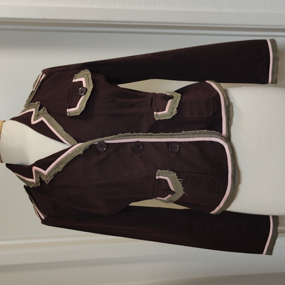 Salt & Pepper Cotton Twill Jacket L